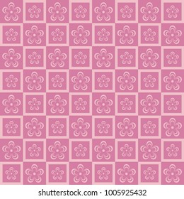 Seamless floral pattern. Vector seamless floral pattern background. Lovely flowers for a variety of designs and packages. Eps 10.