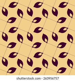 Seamless Floral Pattern. Vector Background