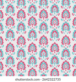 seamless floral pattern vector background