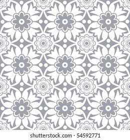 seamless floral pattern, vector background