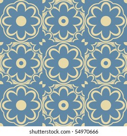 seamless floral pattern, vector background