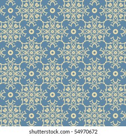 seamless floral pattern, vector background
