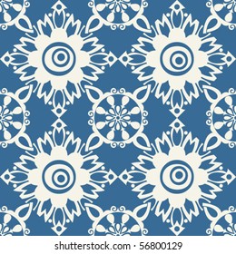 seamless floral pattern, vector background