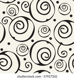 seamless floral pattern, vector background