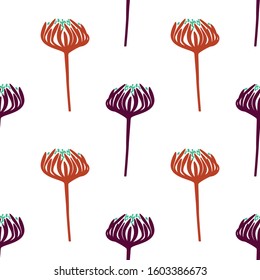 Seamless Floral Pattern (Vector Design)