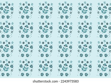 Seamless floral pattern. Vector design for paper, covers, fabrics, interior decoration and other users