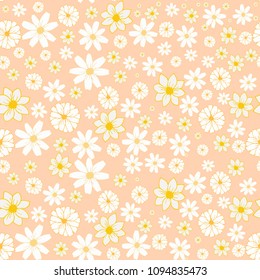 Seamless floral pattern. Vector illustration.