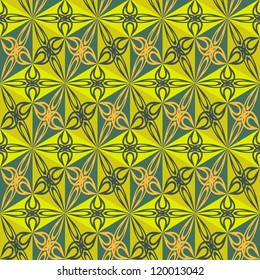 Seamless floral pattern. Vector illustration.