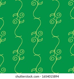 Seamless floral pattern. Vector illustration.