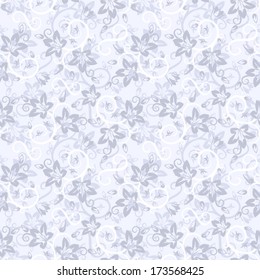 Seamless floral pattern. Vector illustration.