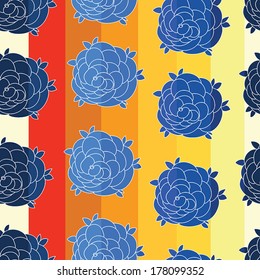 seamless floral pattern,  vector illustration.