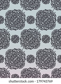 Seamless floral pattern. Vector illustration.