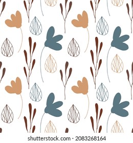 seamless floral pattern. vector illustration