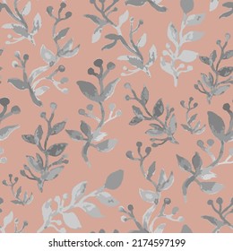 patrón floral sin fisuras, ilustración vectorial.