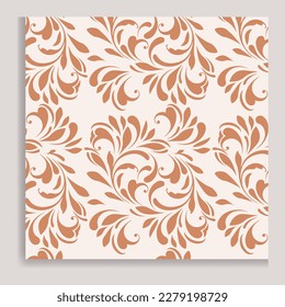 Seamless Floral Pattern vector illustration.