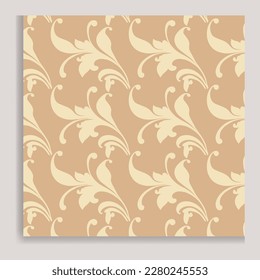 Seamless Floral Pattern, Vector Illustration.