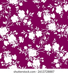 Seamless floral pattern. Vector Illustration.