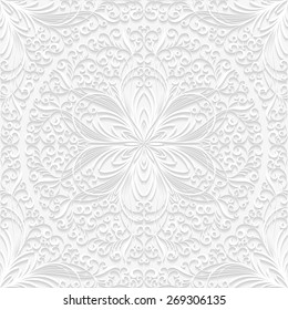 Seamless floral pattern. Vector illustration 