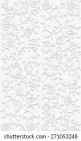 Seamless floral pattern. Vector illustration 