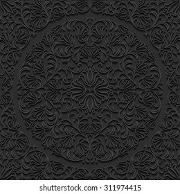 Seamless floral pattern. Vector illustration.

