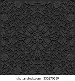 Seamless floral pattern. Vector illustration.
