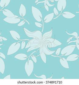  Seamless floral pattern. Vector illustration. - Illustration
Floral Pattern, Flower, Vector, Blue, Retro Styled
