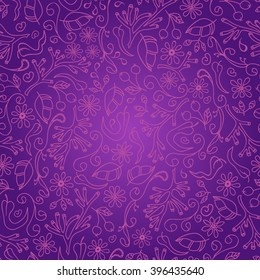 Seamless floral pattern. Vector illustration.