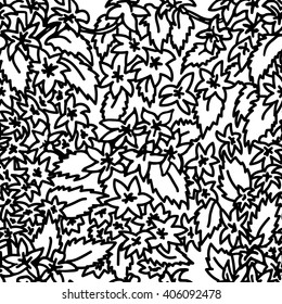 Seamless floral pattern. Vector illustration.