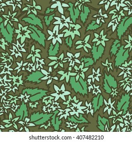 Seamless floral pattern. Vector illustration.