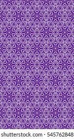 Seamless floral pattern. vector illustration. purple color. For design, wallpaper, fill, card, banner, flyer. Ethnic ornament