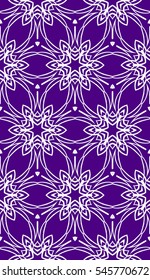 Seamless floral pattern. vector illustration. purple color. For design, wallpaper, fill, card, banner, flyer. Ethnic ornament