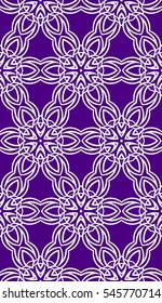 Seamless floral pattern. vector illustration. purple color. For design, wallpaper, fill, card, banner, flyer. Ethnic ornament