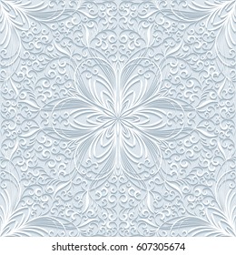 Seamless floral pattern. Vector illustration.
