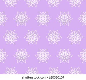 Seamless floral pattern. vector illustration. For design, wallpaper, background fills, fill, card, banner, flyer. Ethnic ornament