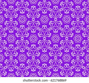 Seamless floral pattern. vector illustration. For design, wallpaper, background fills, fill, card, banner, flyer. Ethnic ornament