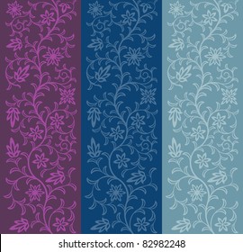 Seamless floral pattern. Vector illustration.