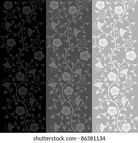 Seamless floral pattern. Vector illustration.