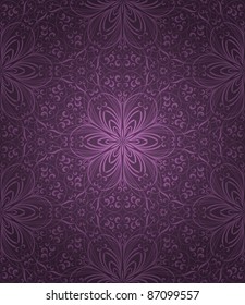 Seamless floral pattern. Vector illustration.
