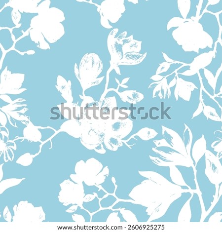 Seamless floral pattern. Vector Illustration.