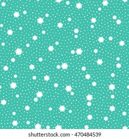 Seamless floral pattern. Vector repeating texture.