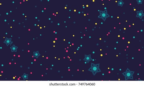 Seamless floral pattern. Vector repeating texture.