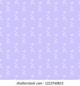Seamless Floral Pattern in vector, sketched flower print, seamless background,