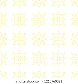 Seamless Floral Pattern in vector, sketched flower print, seamless background,