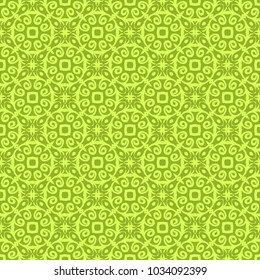 seamless floral pattern. vector. texture for design wallpaper, pattern fills, fabric. olive color