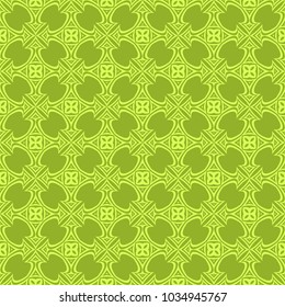 seamless floral pattern. vector. texture for design wallpaper, pattern fills, fabric. olive color