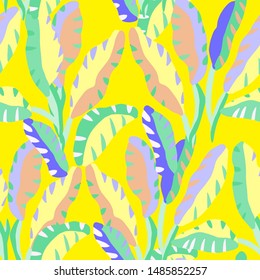 Seamless Floral Pattern in vector Seamless vector texture. For fashion prints. Printing with in hand drawn style 