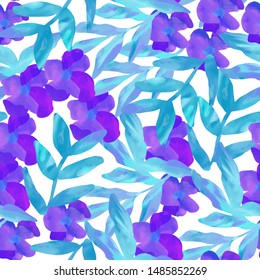 Seamless Floral Pattern in vector Seamless vector texture. For fashion prints. Printing with in hand drawn style 