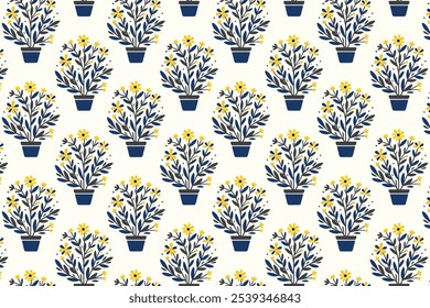 Patrón floral sin fisuras con flores botánicas abstractas vibrantes y exuberantes hojas perfectas para el diseño textil, la tela de moda y los proyectos de impresión digital