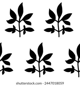 Patrón floral sin costuras, colores vibrantes, aislado sobre fondo blanco. Elegante Ilustración vectorial apta para Fondos de pantalla, textiles.