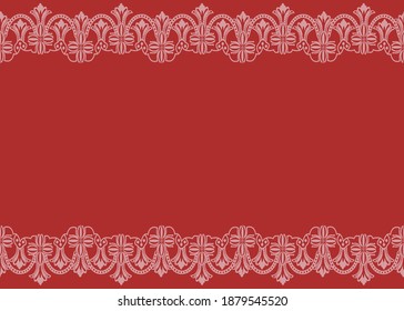 Seamless floral pattern. Vintage background